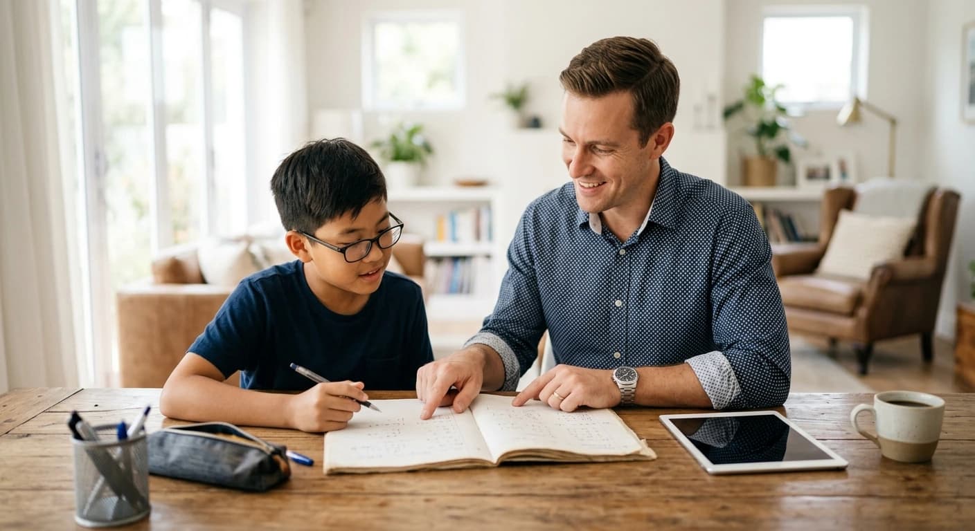 A teacher giving a private lesson, listed on MyTeacher